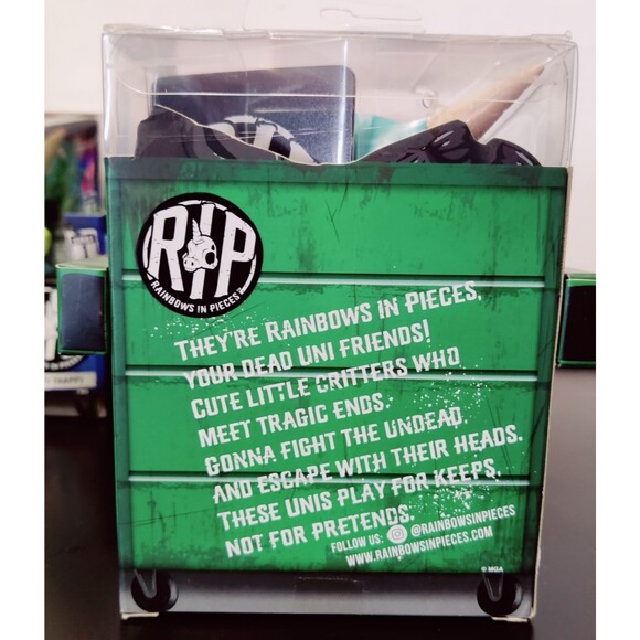 RAINBOWS IN PIECES R.I.P  #011 PIC NICKY WITH TRADING CARD INCLUDED NEW - Picture 3 of 5